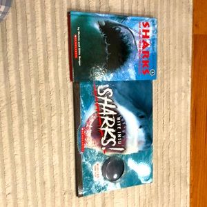 Scholastic two books about Sharks for kids